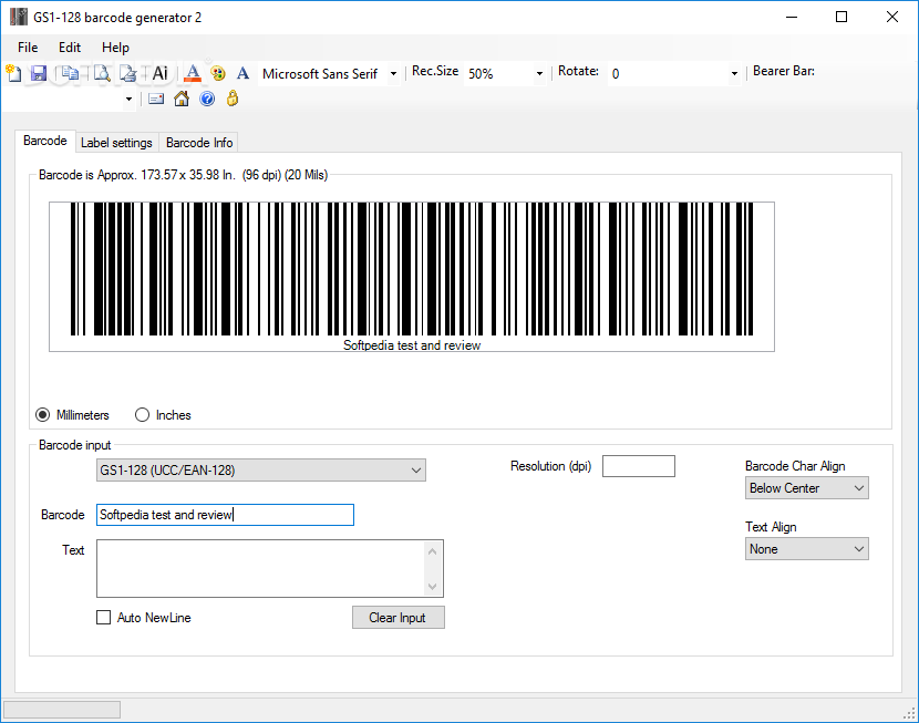 Gs1 128 Barcode Font Free Download