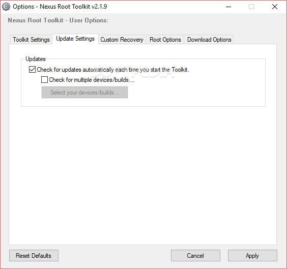 Download Nexus Root Toolkit 2.1.9