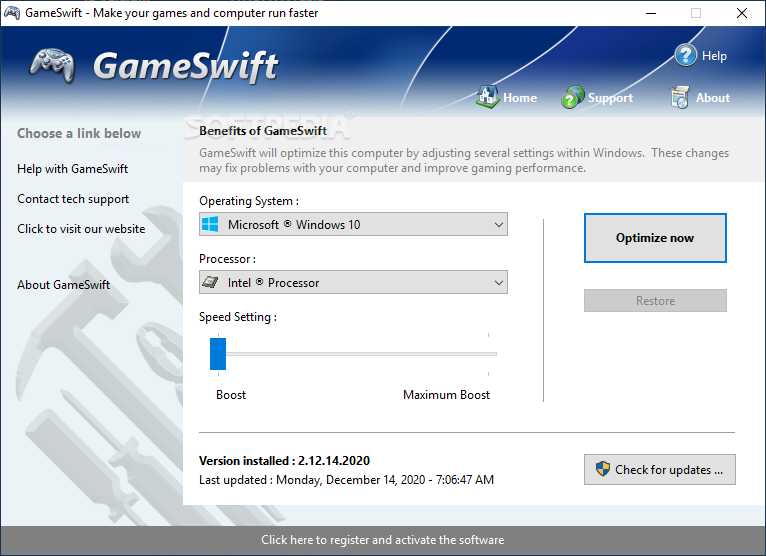 GameSwift screenshot #0