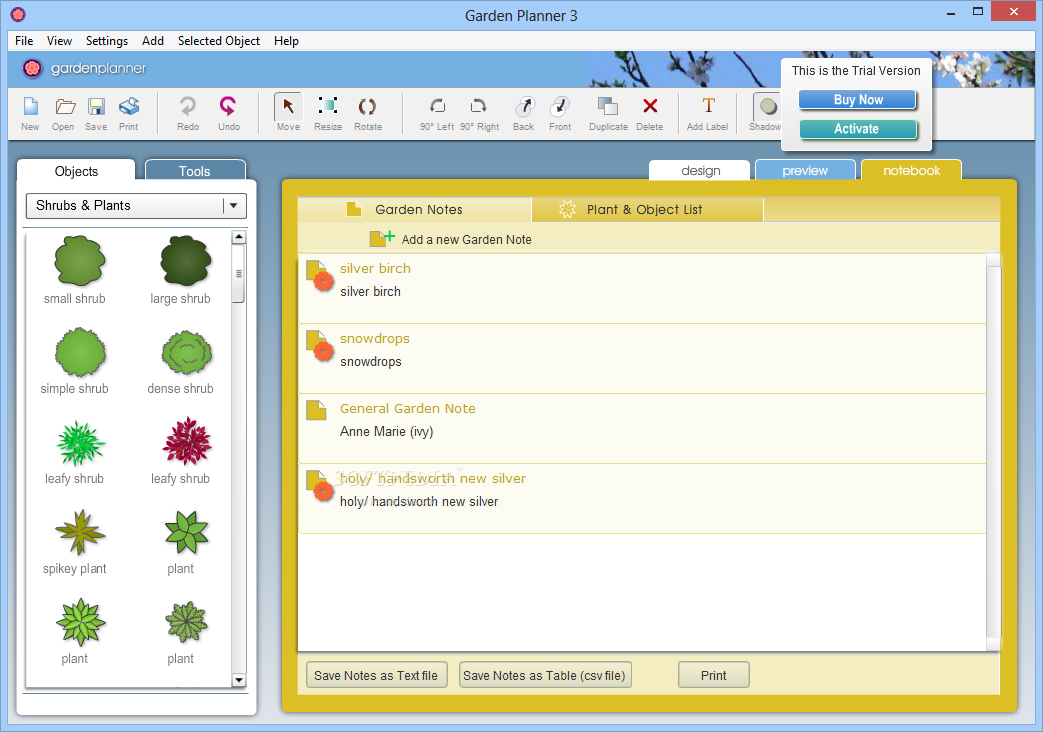 download the new version for apple Garden Planner 3.8.52