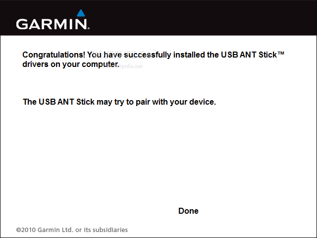garmin ant agent does not find my device