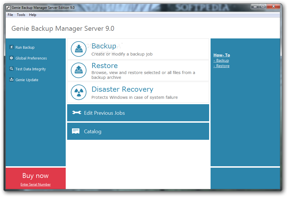 Download Genie Backup Manager Server Edition 9.0.567.891