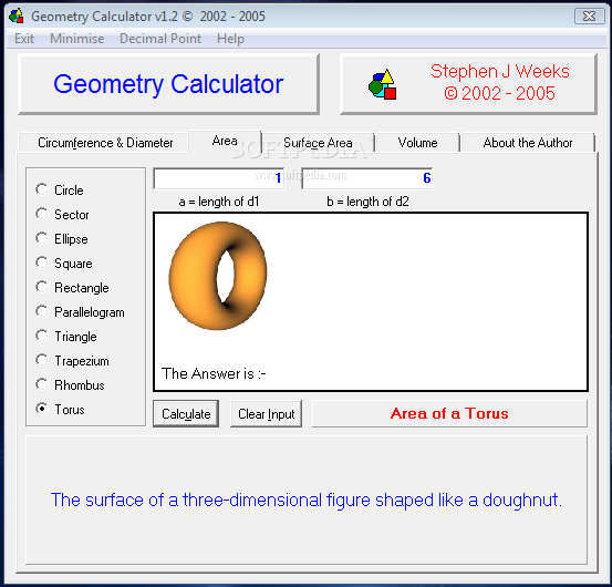 geometry calculator for sale