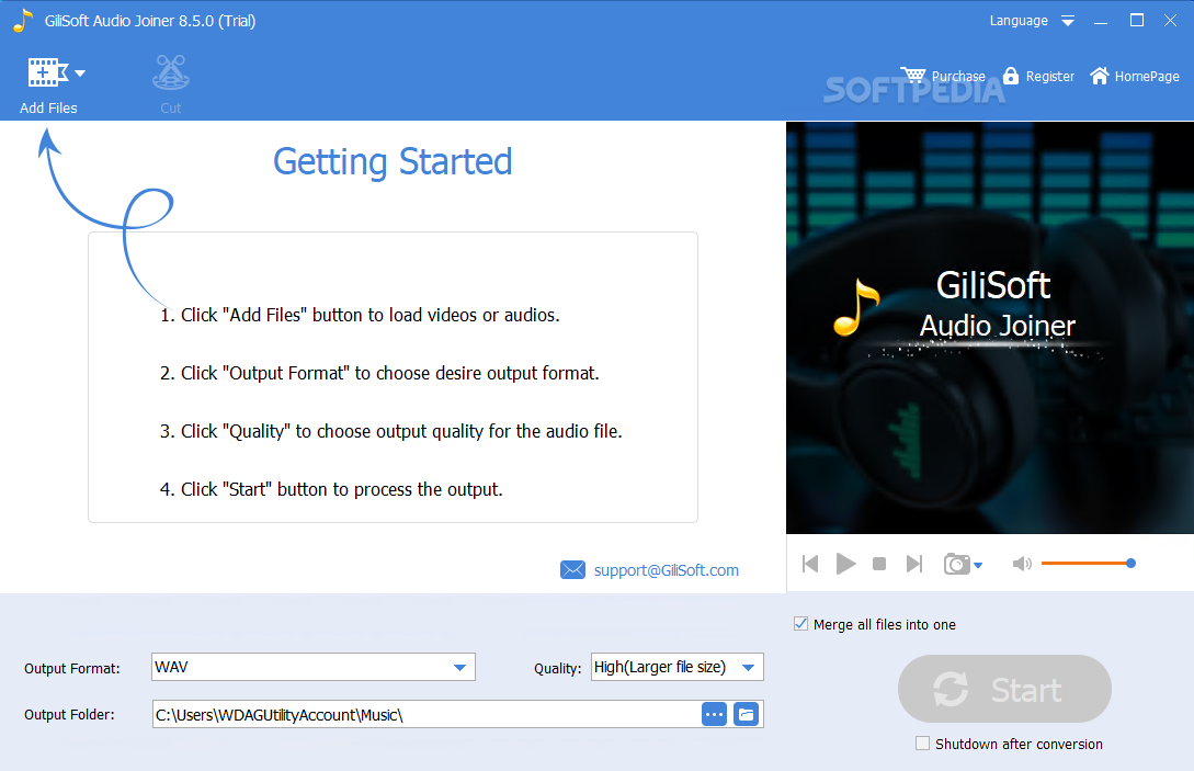 instal GiliSoft Audio Toolbox Suite 10.4