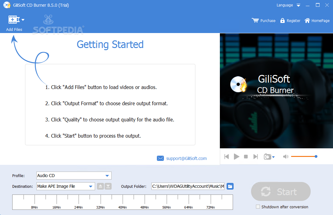download the new GiliSoft Audio Toolbox Suite 10.5