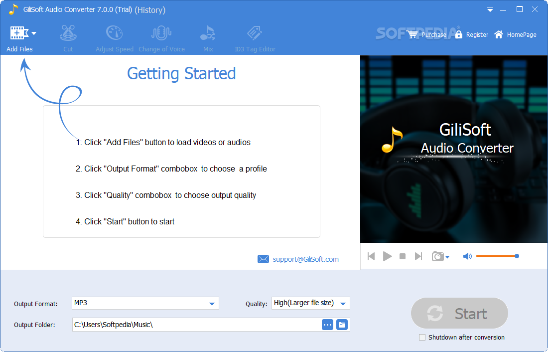 download the new version for android GiliSoft Audio Toolbox Suite 10.5