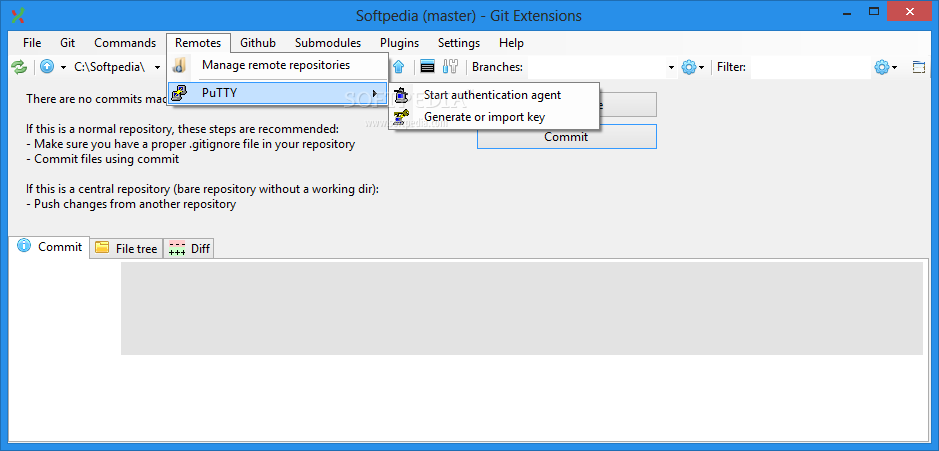Git Extensions screenshot #3
