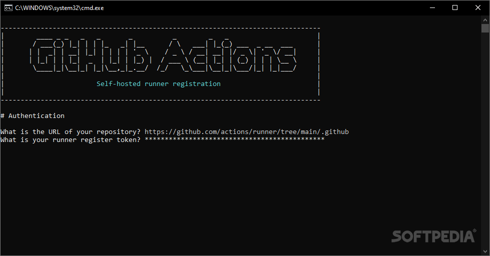 GitHub Actions screenshot #0