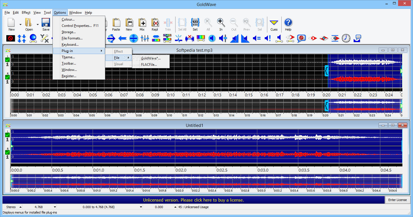 download the last version for android GoldWave 6.78