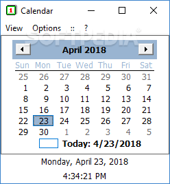 Calendar screenshot #0