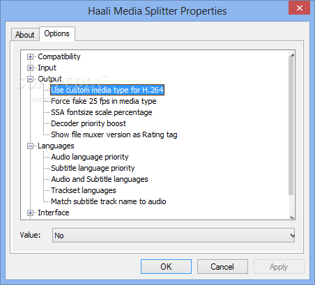 incrementar Por qué no ayuda Haali Media Splitter (Windows) - Download & Review
