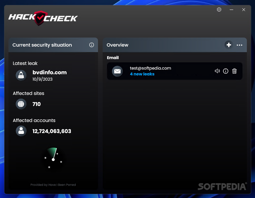 HackCheck screenshot #0