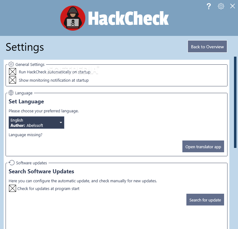 Abelssoft HackCheck 2024 v6.0.49996 for windows instal