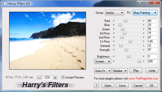 paint shop pro plugins and filters