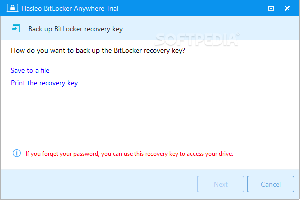 Hasleo BitLocker Anywhere screenshot #2