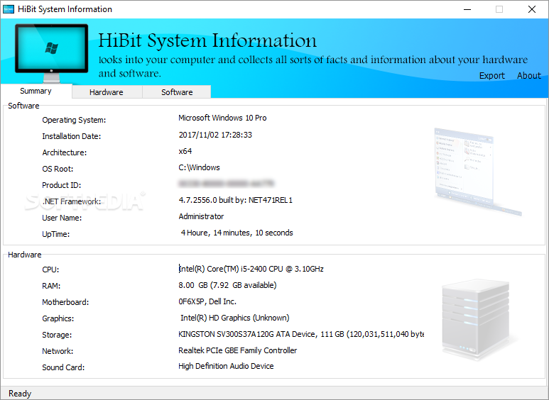 HiBit System Information screenshot #0