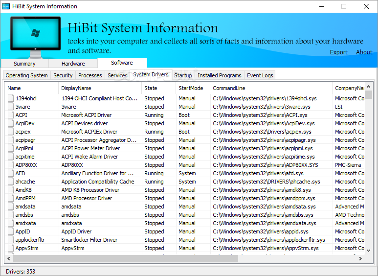 HiBit System Information screenshot #5