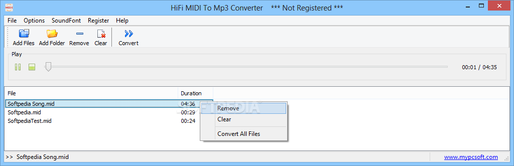 free audio converter midi to mp3