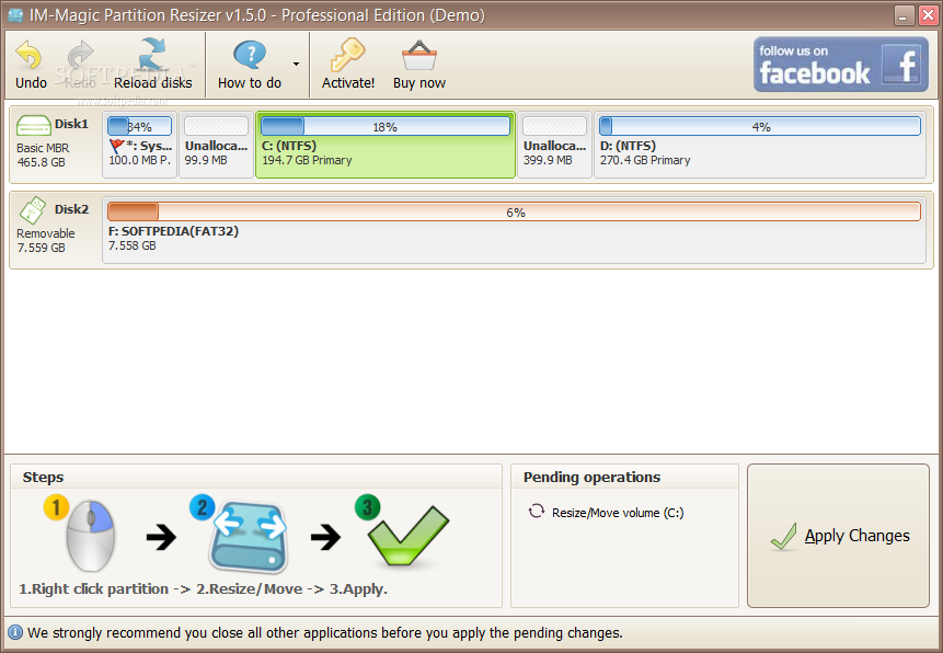 IM-Magic Partition Resizer Pro 6.8 / WinPE instal the new