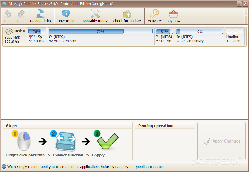 IM-Magic Partition Resizer Pro 6.9 / WinPE download the last version for mac