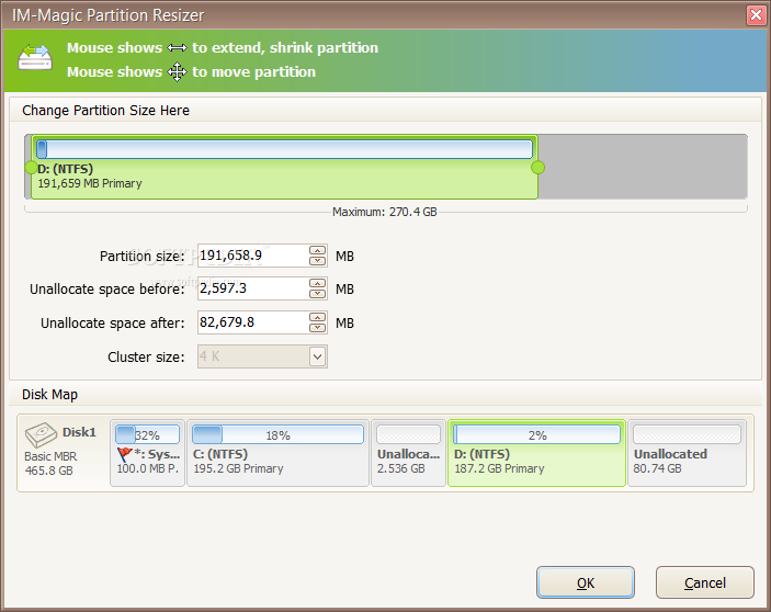 increase the size of the system reserved partition