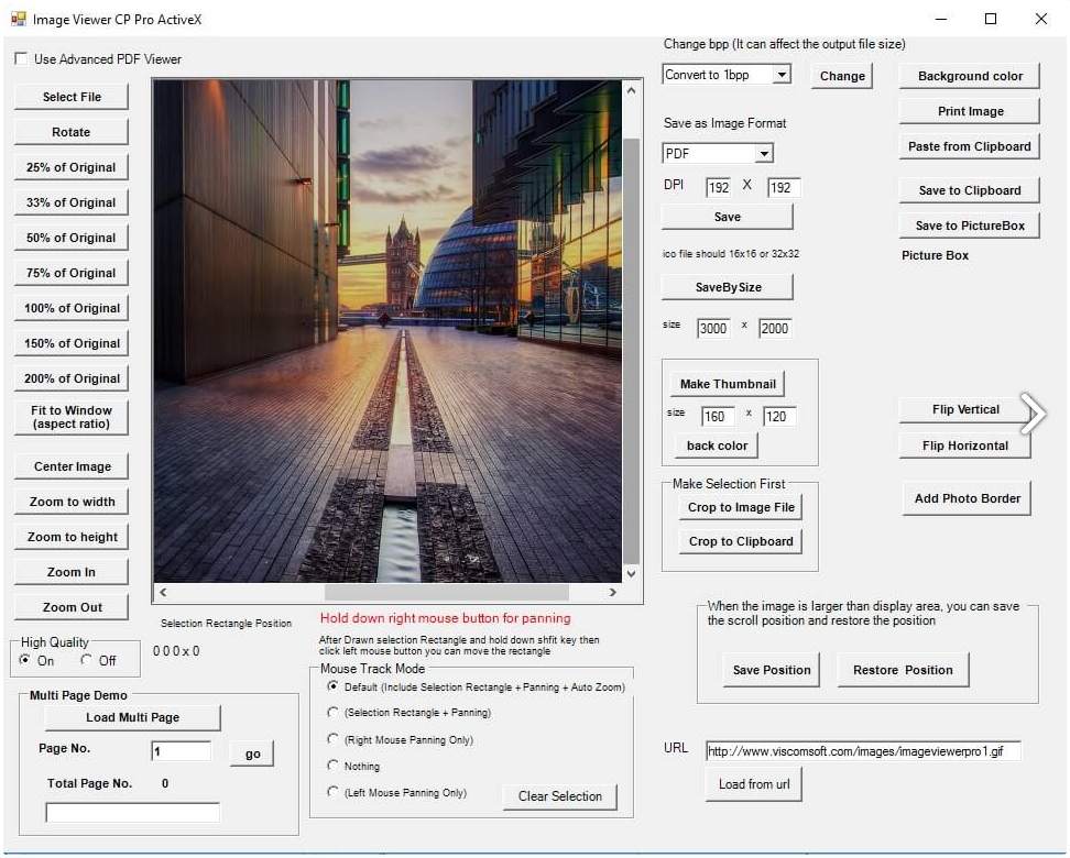 Image Viewer CP Pro ActiveX screenshot #0