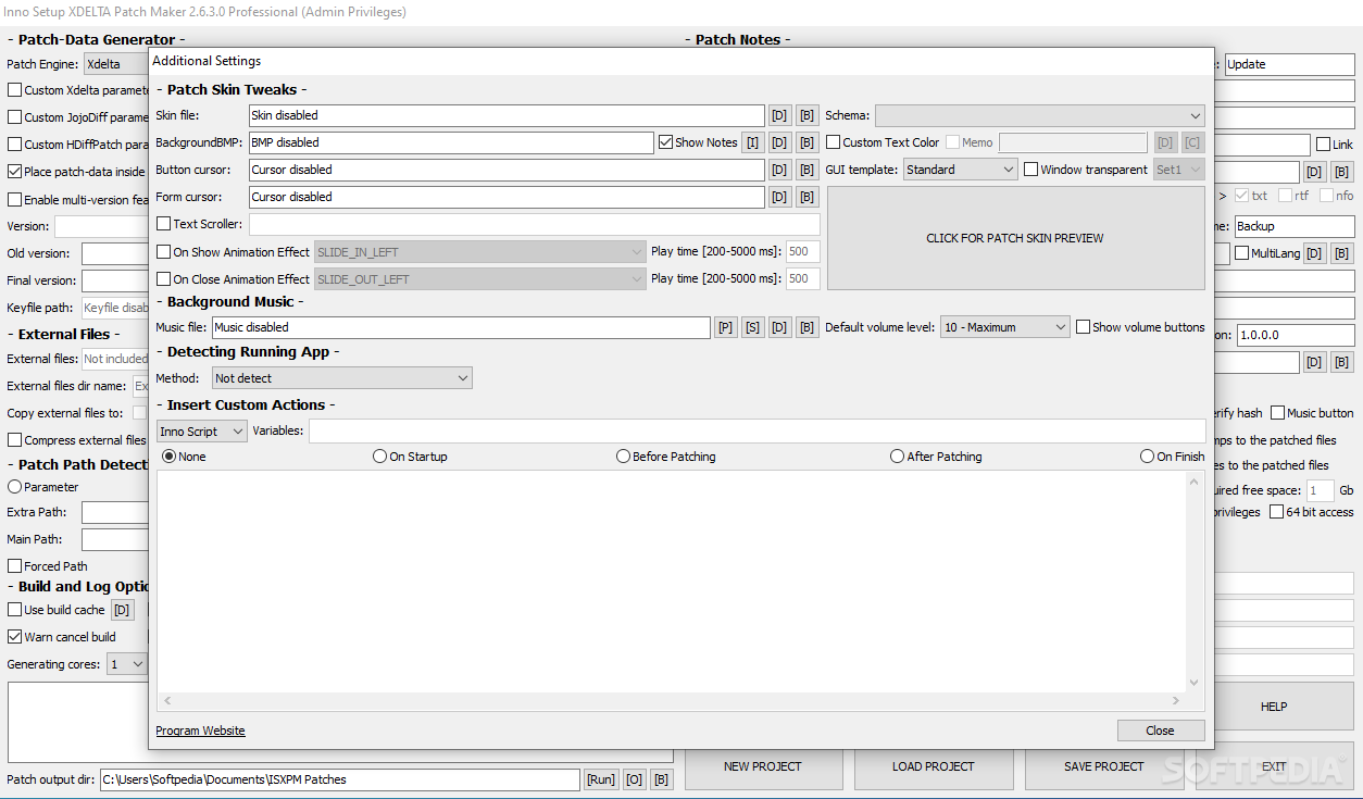 Inno Setup XDELTA Patch Maker screenshot #1