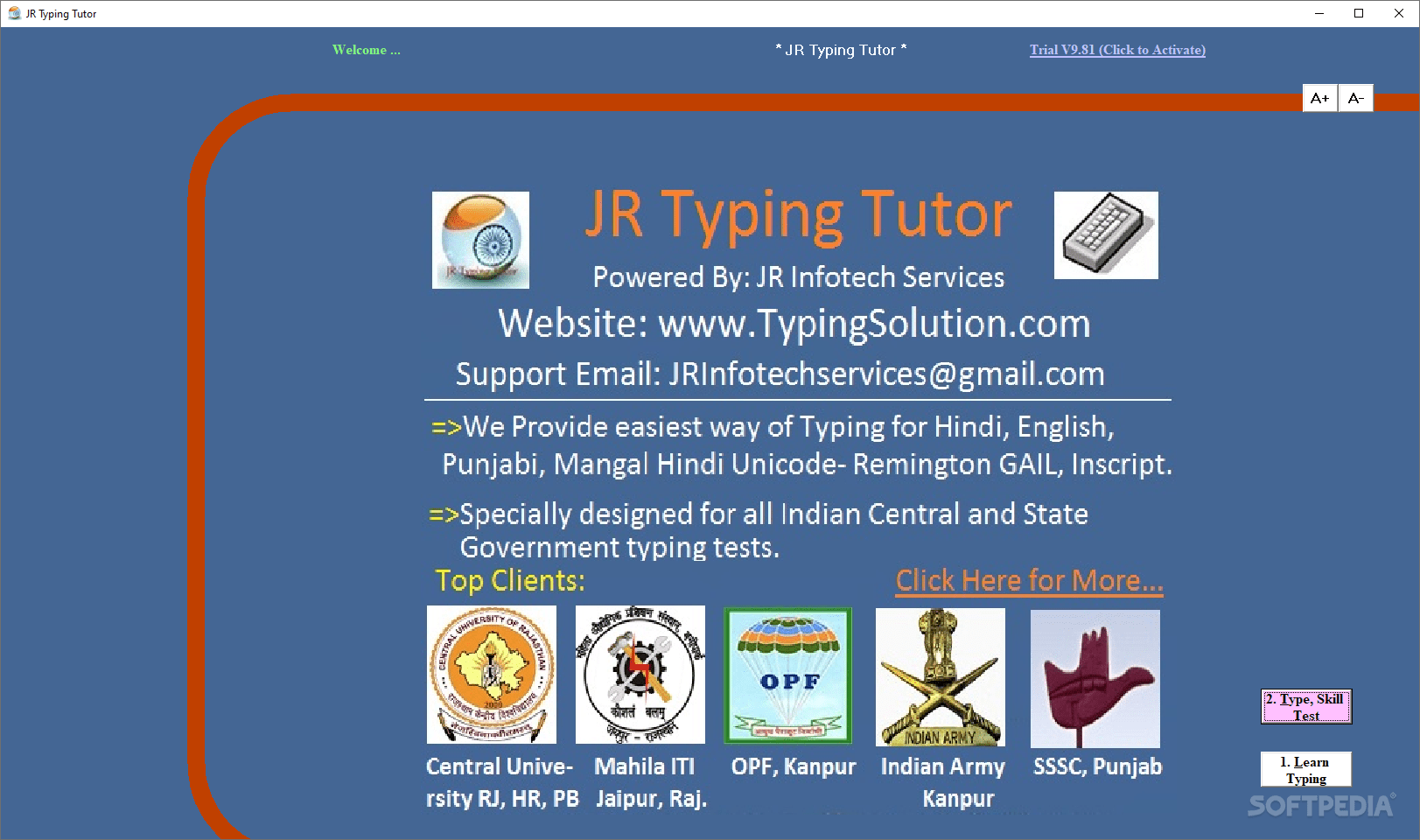 Jr typing tutor 9