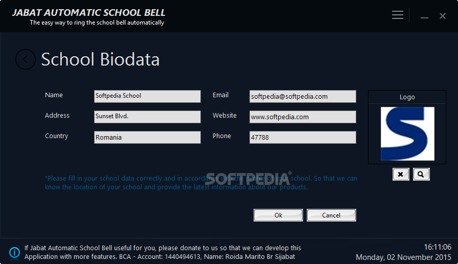 automatic school bell software freeware