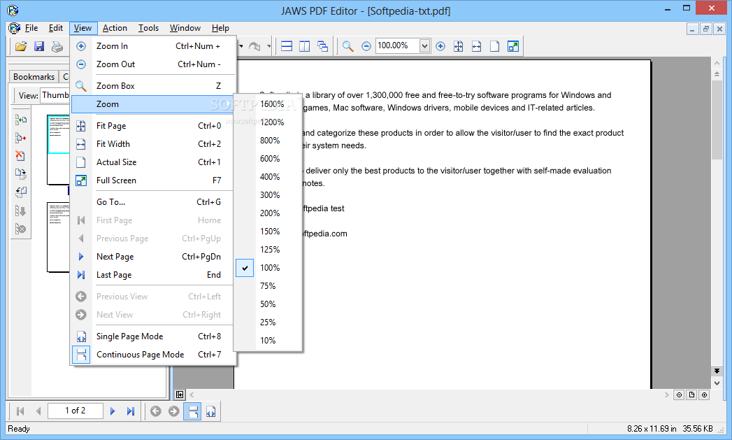 jaws pdf creator 64 bit windows 7