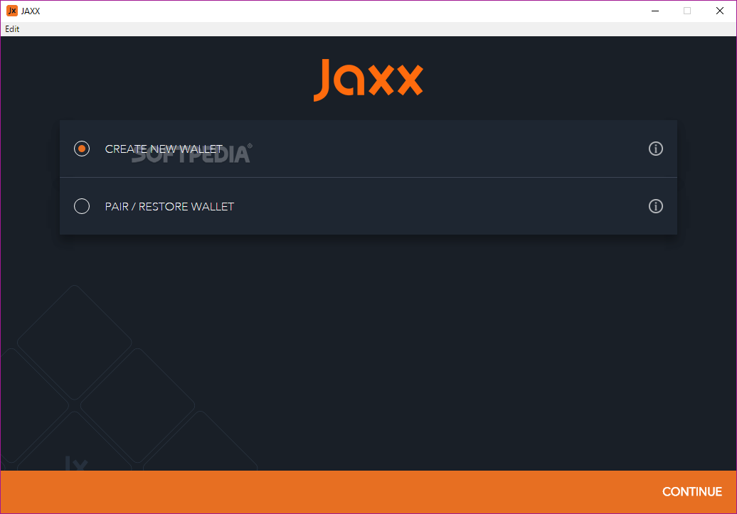 Download jaxx wallet