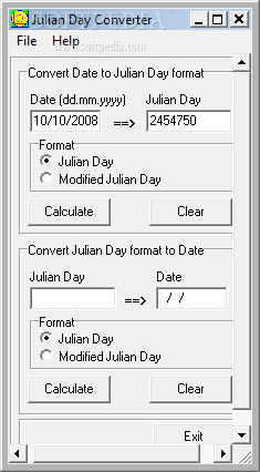 converter julian screenshot