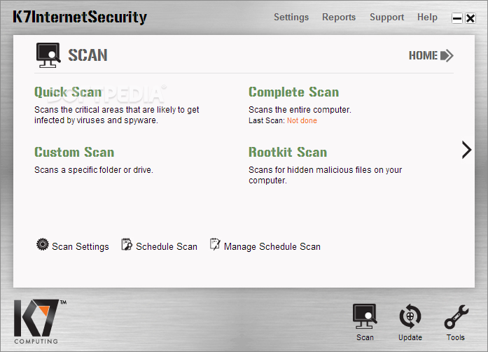 K7 Internet Security screenshot #1