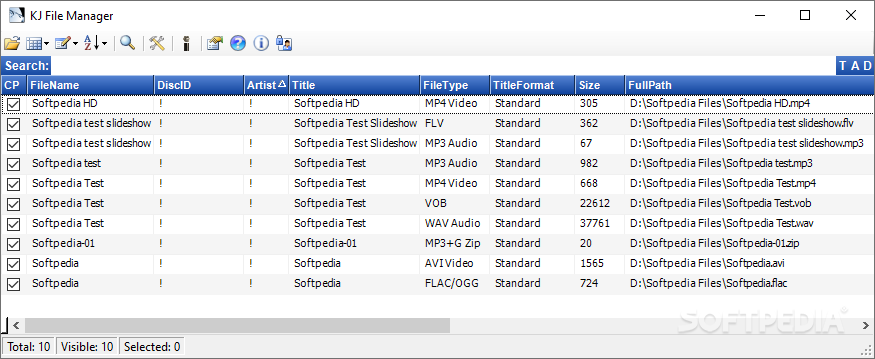 KJ File Manager screenshot #0
