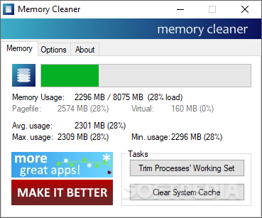 cleaner memory