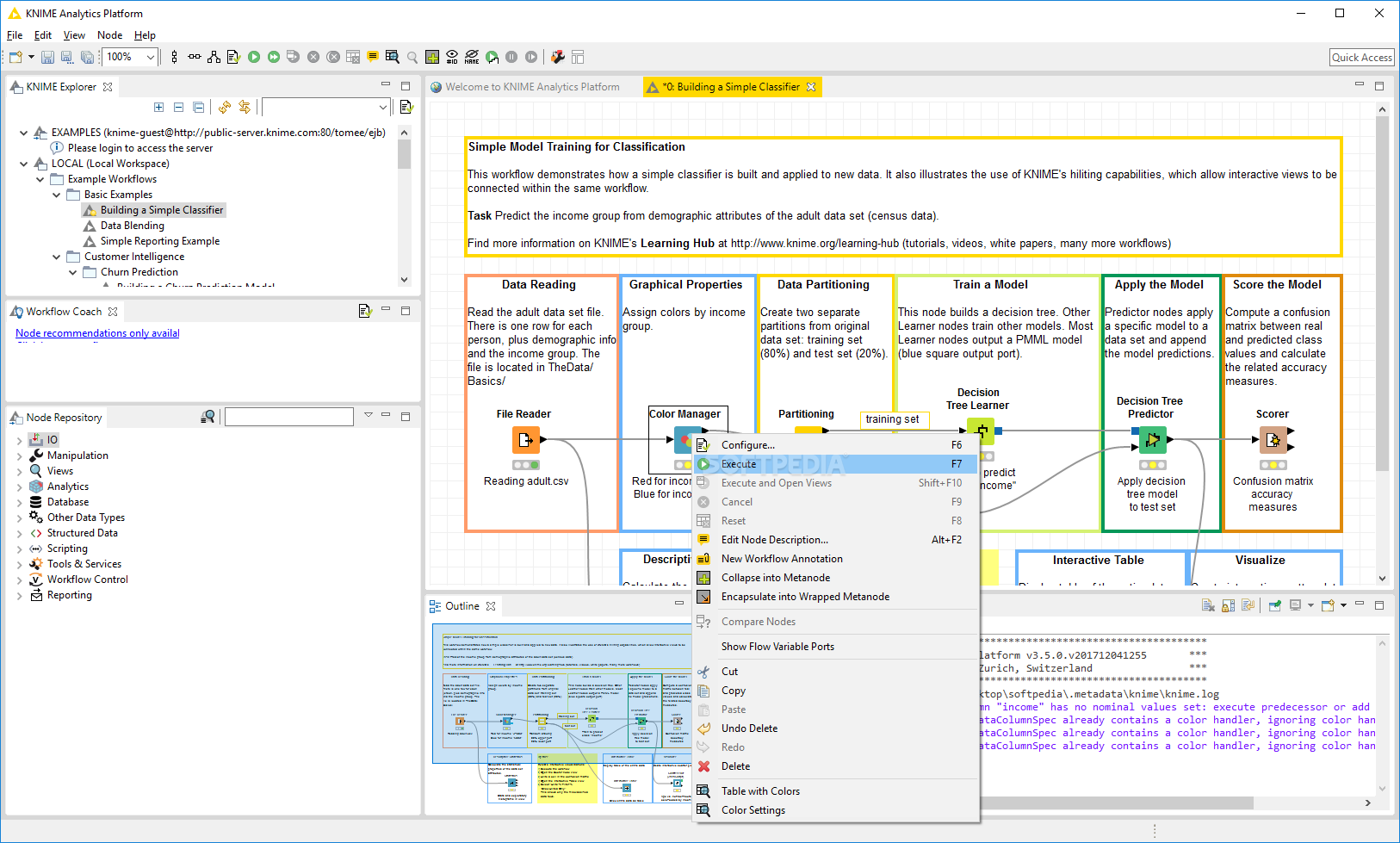 KNIME Analytics Platform screenshot #4