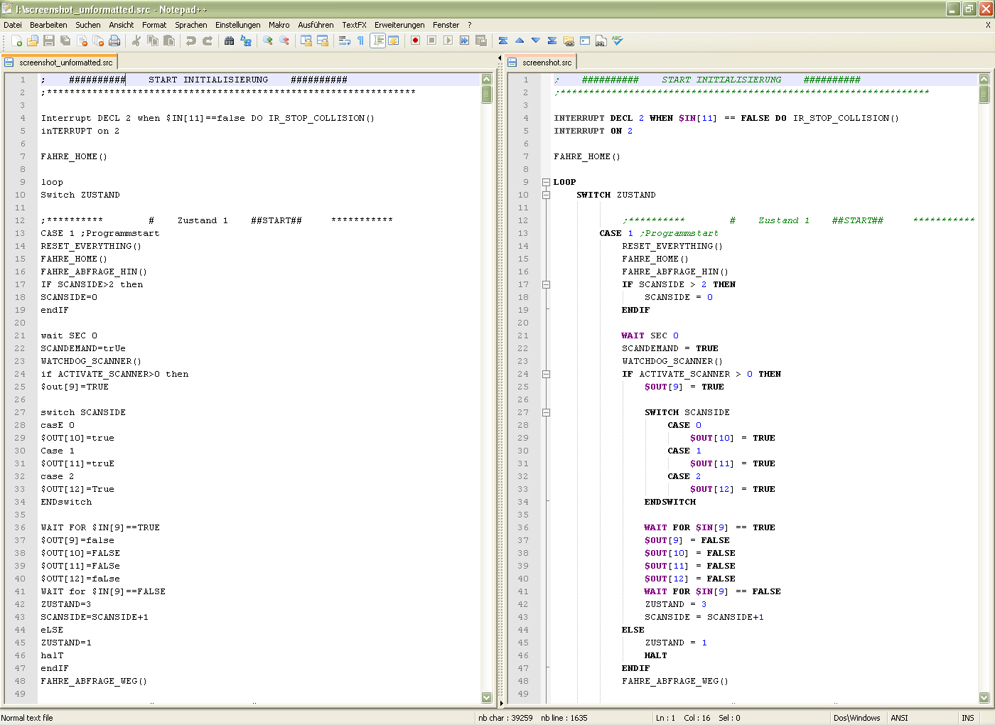 udløb underordnet Springboard KUKA KRL Source Code Formatter 0.3.0 (Windows) - Download