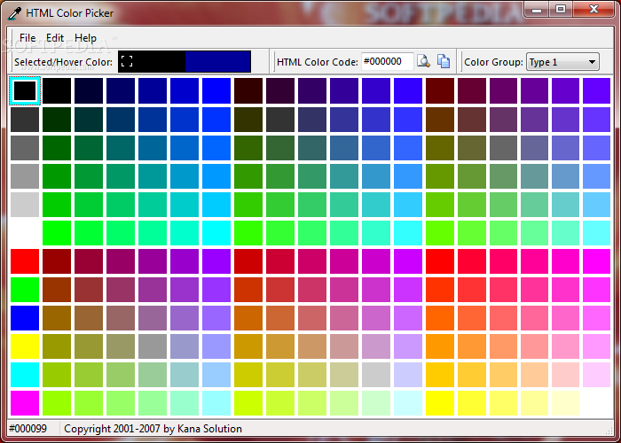 how to use just color picker in visual studio