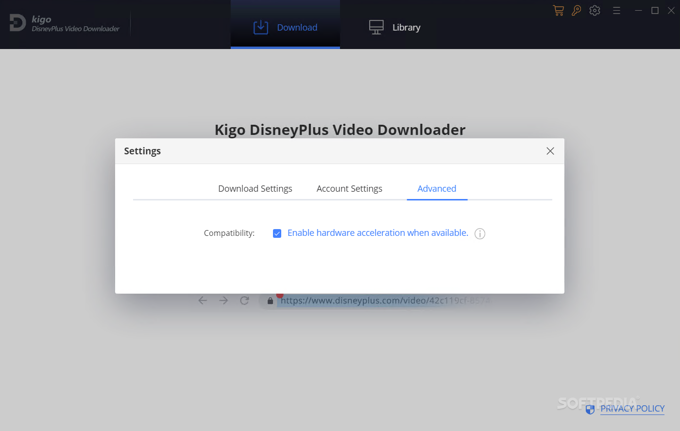 Kigo DisneyPlus Video Downloader screenshot #3