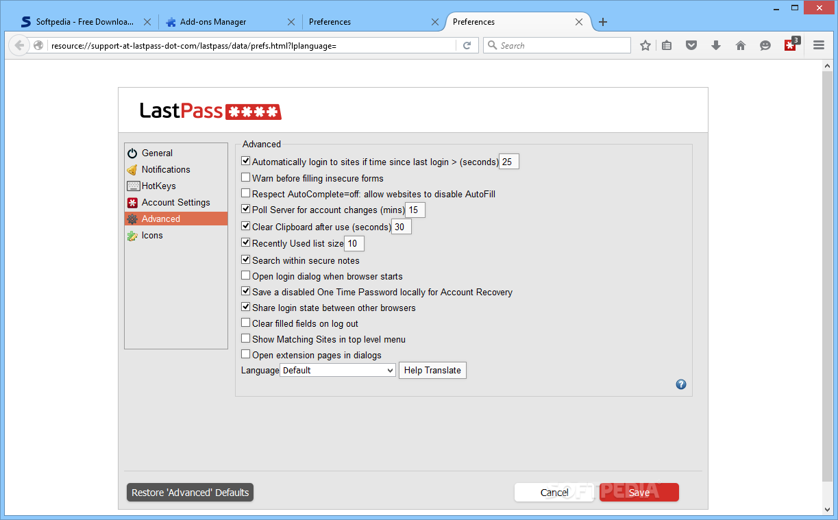 lastpass for firefox download
