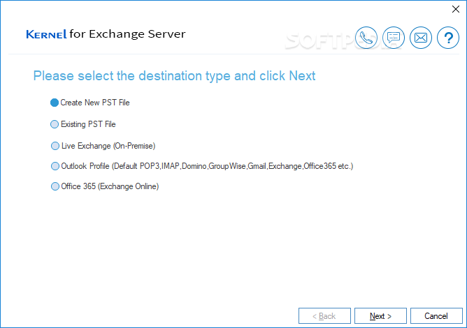 Kernel for Exchange Server screenshot #3