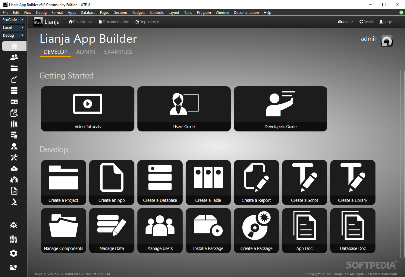 Lianja App Builder screenshot #0
