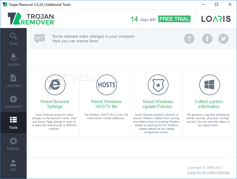 Loaris Trojan Remover 3.1.89 + License Key [Latest] Full Free Download