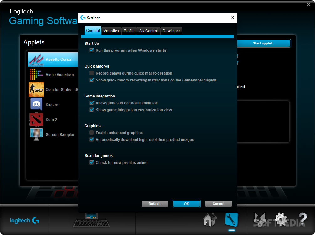 Logitech Gaming Software (Windows) - Download Review