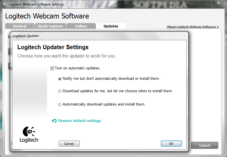 download logitech webcam software for windows 7