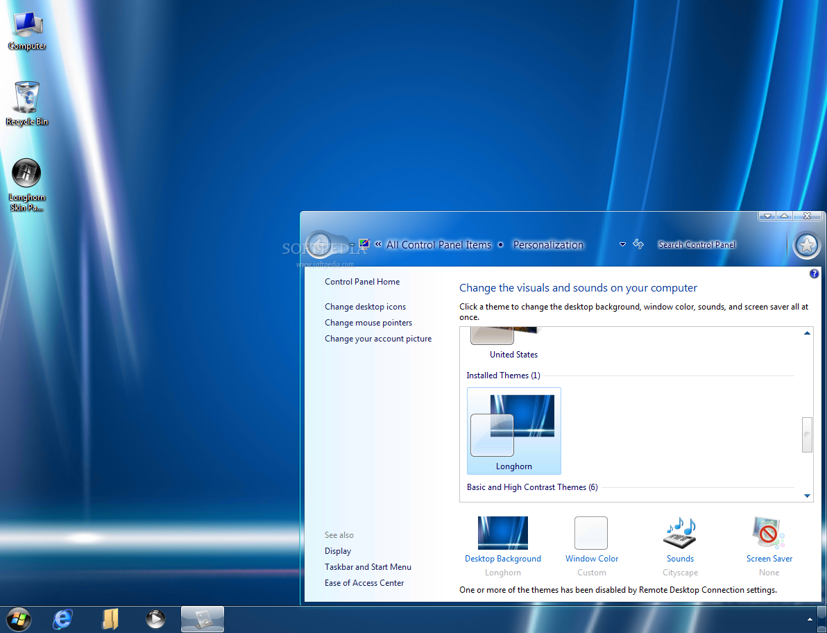 Windows Vista Longhorn