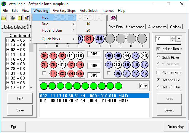 Download Lotto Logic Professional