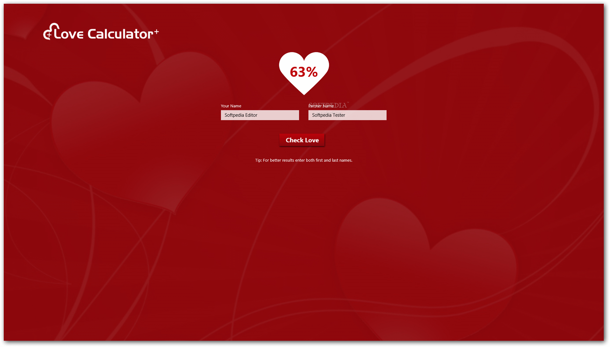 Download Love Calculator 1 2 0 5