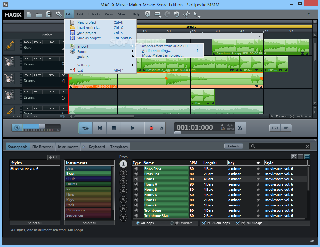 magix music maker free download for windows xp