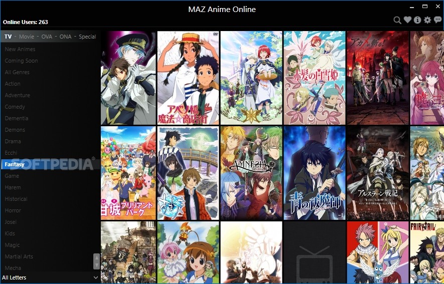 MAZ Anime Online .0 (Windows) - Download & Review